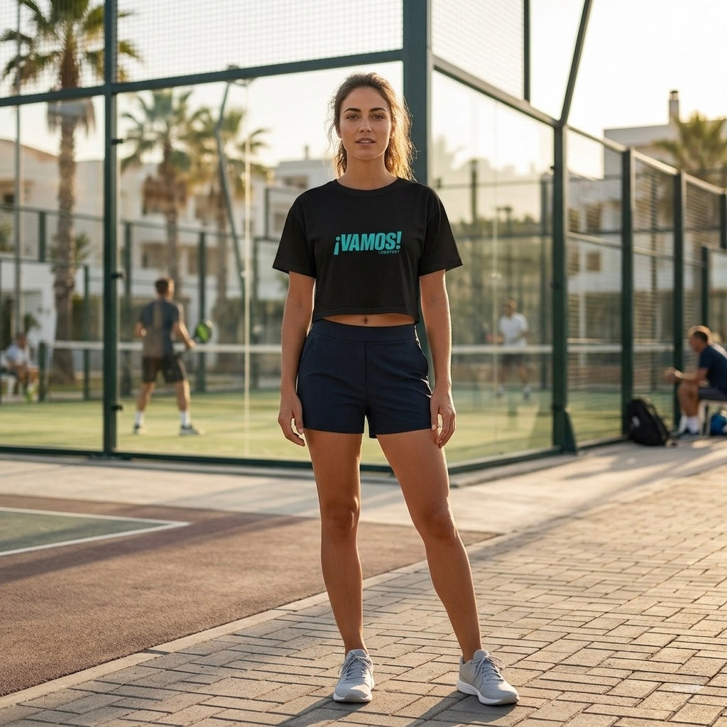 ¡VAMOS! Crop Top | The Ultimate Padel Lifestyle Essential by LobStory