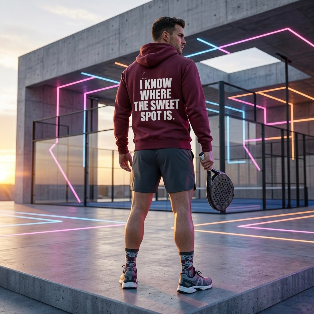 THE SWEET SPOT Premium Hoodie | The Elite Padel Identity