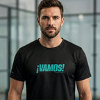¡VAMOS! Performance Men's Mesh Tee | LobStory Padel Wear