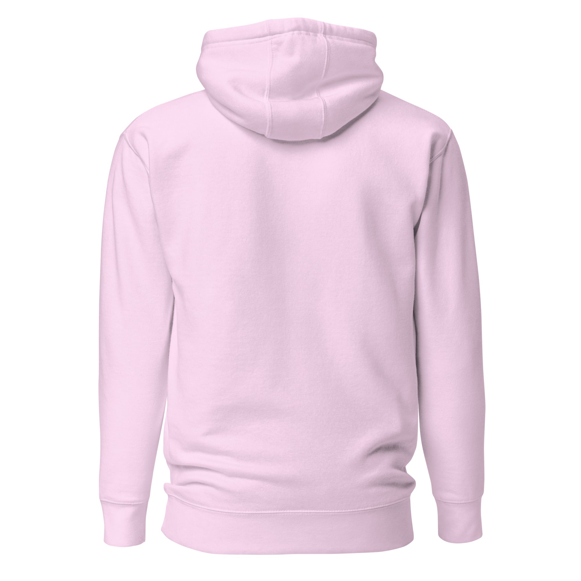 Back view mockup of a premium heavyweight padel lifestyle hoodie by LobStory.