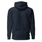 Back view mockup of a premium heavyweight padel lifestyle hoodie by LobStory.