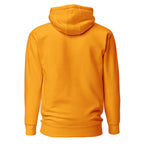 Back view mockup of a premium heavyweight padel lifestyle hoodie by LobStory.